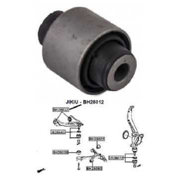 Сайлентблок верхн рычага HONDA ACCORD 97-15, ODYSSEY 03-13 <b>JIKIU BH28012</b>