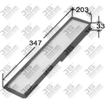 Фильтр салонный (комплект из 2-х шт) <b>JS ASAKASHI AC0085SET</b>
