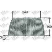 Фильтр салонный угольный <b>JS ASAKASHI AC0108C</b>