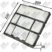 Фильтр салонный <b>JS ASAKASHI AC1501</b>