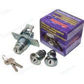 Замок багажника ВАЗ 2104 в сборе с личинками в коробке <b>КАЛИСМА 2104-6100040Is</b>