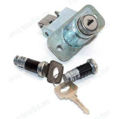 Замок багажника ВАЗ 2108, 2109 в сборе с личинками в коробке <b>КАЛИСМА 2108-6100040Is</b>