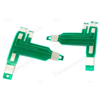 Плата заднего фонаря ВАЗ 2110 (угол) (комплект лев.+прав.) <b>КАЛИСМА 2110-3716092-10</b>