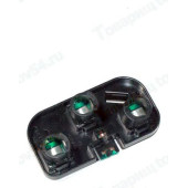 Плата заднего фонаря ВАЗ 2111 (угол) правый без ламп <b>КАЛИСМА 2111-3716092</b>