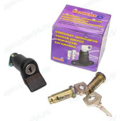 Замок багажника ВАЗ 2115 в сборе с личинками в коробке <b>КАЛИСМА 2115-6100040Is</b>