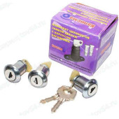 Замок багажника ВАЗ 2170 Приора в сборе с личинками в коробке <b>КАЛИСМА 2170-6100040Is</b>