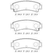 Колодки тормозные дисковые <b>KASHIYAMA D1139M</b>