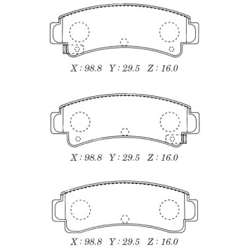 Колодки тормозные дисковые <b>KASHIYAMA D1139M</b>