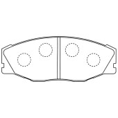 Заменен на H колодки тормозные дисковые пер. TOYOTA CROWN <b>KASHIYAMA D2067</b>