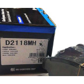 KASHIYAMA D2118MH - колодки тормозные, передние (с антискрипной пластиной)