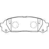 Заменен на H колодки тормозные дисковые задн. Toyota Mark II GX100 96-00 <b>KASHIYAMA D2163</b>