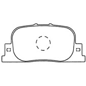 Заменен на H колодки тормозные дисковые задние <b>KASHIYAMA D2187</b>