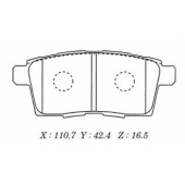 Заменен на H колодки тормозные дисковые задн. Mazda CX-7 MZR DISI Turbo 2.2 07- <b>KASHIYAMA D3143</b>