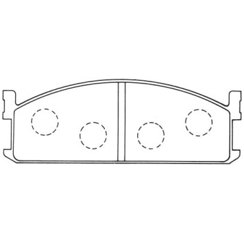 Колодки тормозные дисковые <b>KASHIYAMA D4001</b>