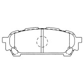 Заменен на H колодки тормозные дисковые задн. Subaru Impreza 2.0 01- <b>KASHIYAMA D7059</b>