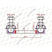 Стойка стабилизатора <b>KATSURO KAT1705SUB</b>