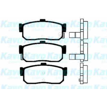 Колодки торм Nissan Almera (N15) / Maxima QX <b>KAVO PARTS BP-6554</b>