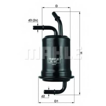 Фильтр топливный KNECHT 70325105 / KL 487