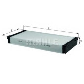 Фильтр салонный KNECHT 76418289 / LA 32/2