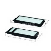 Фильтр салонный KNECHT 70346564 / LA 346/S