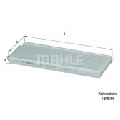 Фильтр салонный KNECHT 70356502 / LA 391/S