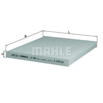 Фильтр салонный KNECHT 72347025 / LA 898