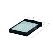 Фильтр салонный KNECHT 70360574 / LAK 175