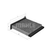 Фильтр салонный KNECHT 70387488 / LAK 485