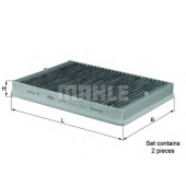 Фильтр салонный KNECHT 76888200 / LAK 73/S