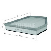 Фильтр воздушный KNECHT 76817365 / LX 1261