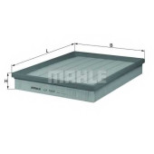 Фильтр воздушный KNECHT 76656722 / LX 1503