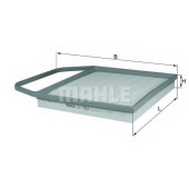 Фильтр воздушный KNECHT 70350857 / LX 1564