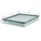 Фильтр воздушный KNECHT 70365834 / LX 1586