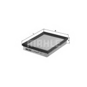 Фильтр воздушный KNECHT 78686354 / LX 523