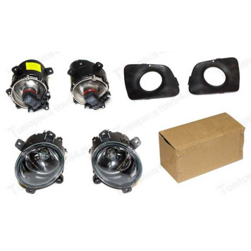 Фары противотуманные ВАЗ 1118 Калина белые комплект 2шт <b>Луч 0305062001 + 0305062002</b> (676512015016)