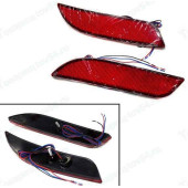 Катафот бампера заднего ВАЗ 2172 Приора FL диодный (комплект лев.+прав.) <b>2172-3716138-2172-3716139</b>, Китай