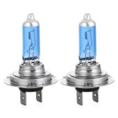 Лампа накаливания H7 12V 55W (100W) 4200K (комплект 2шт) KOITO Whitebeam P0755W высокотемпературная белая