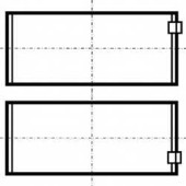 Шатунный подшипник KOLBENSCHMIDT 79408610