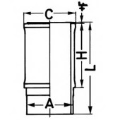 Гильза цилиндра KOLBENSCHMIDT 89844110