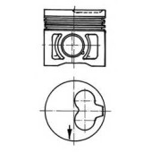 Поршень KOLBENSCHMIDT 91386610