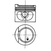 Поршень KOLBENSCHMIDT 93872620