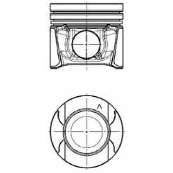 Поршень KOLBENSCHMIDT 97504600