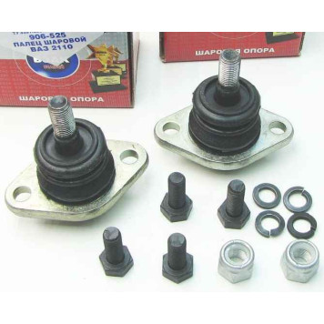 Опора шаровая ВАЗ 2108-2110-2115 2шт с крепежом БЗАК 906-525-01x2 (2110-2904192)-1