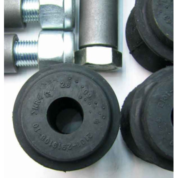 Ремкомплект тяг заднего моста ВАЗ 2121-31 (болты БЕЛЗАН + втулки БРТ резиновые)-2