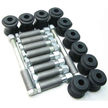 Ремкомплект тяг заднего моста ВАЗ 2121-31 (болты БЕЛЗАН + втулки БРТ резиновые)