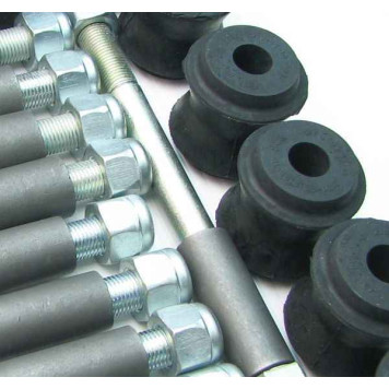 Ремкомплект тяг заднего моста ВАЗ 2101-07 (болты БЕЛЗАН + втулки БРТ резиновые)-1