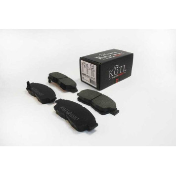 Колодки тормозные TOYOTA CALDINA 10/97-09/02, TOYOTA CAMRY 06/91-11/01, TOYOTA CARINA E 04/92-09/97, TOYOTA CELICA 11/93-11/99, TOYOTA COROLLA 07/92-06/02, передние <b>KOTL 1143KT</b>