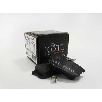 Колодки тормозные MITSUBISHI COLT 04>/SMART FORFOUR 05>/ S40/V40 задние <b>KOTL 1314KT</b>-1