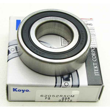 KOYO 62052RSCM - подшипник закрытый, задний (25/52/15) (62052RS)