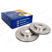 Диск тормозной ВАЗ 1119 Калина SPORT вент. R 15 (в уп-2шт) <b>KRAFT KT 016008</b>